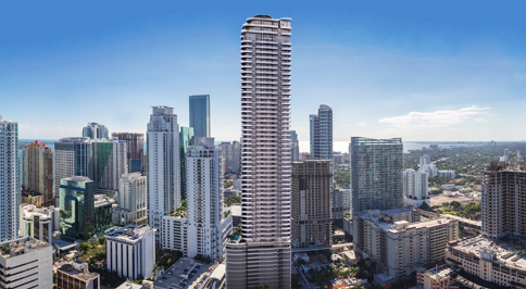 Brickell Flatiron Luxury Condo facility Miami