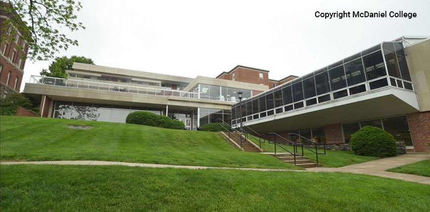 McDaniel College Student Centre in Westminster, MD