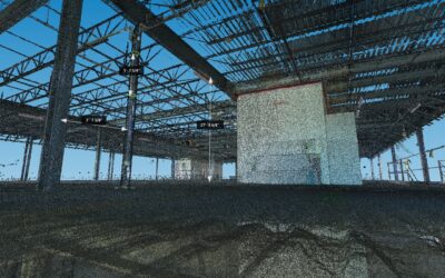 Point Cloud of Building Structure