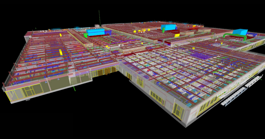 BIM vs CAD: Example of BIM Model